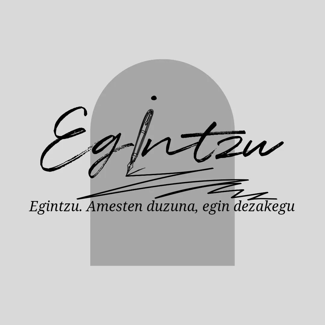EGINTZU

Amesten duzuna, egin dezakegu.
Podemos hacer lo que sueñas.

Laister berri gehiago.
Pronto novedades.
✨✨✨

#gra