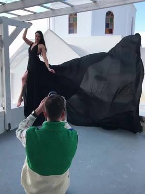 #flyingdress#santorini#fyp#photoshoot 
