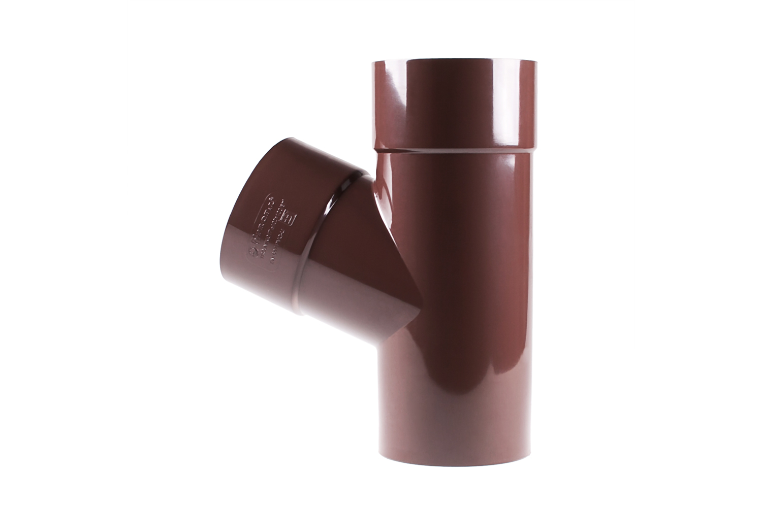 🟡 Тройник редукционный Ø100/75/67º PROFIL 130 thumbnail