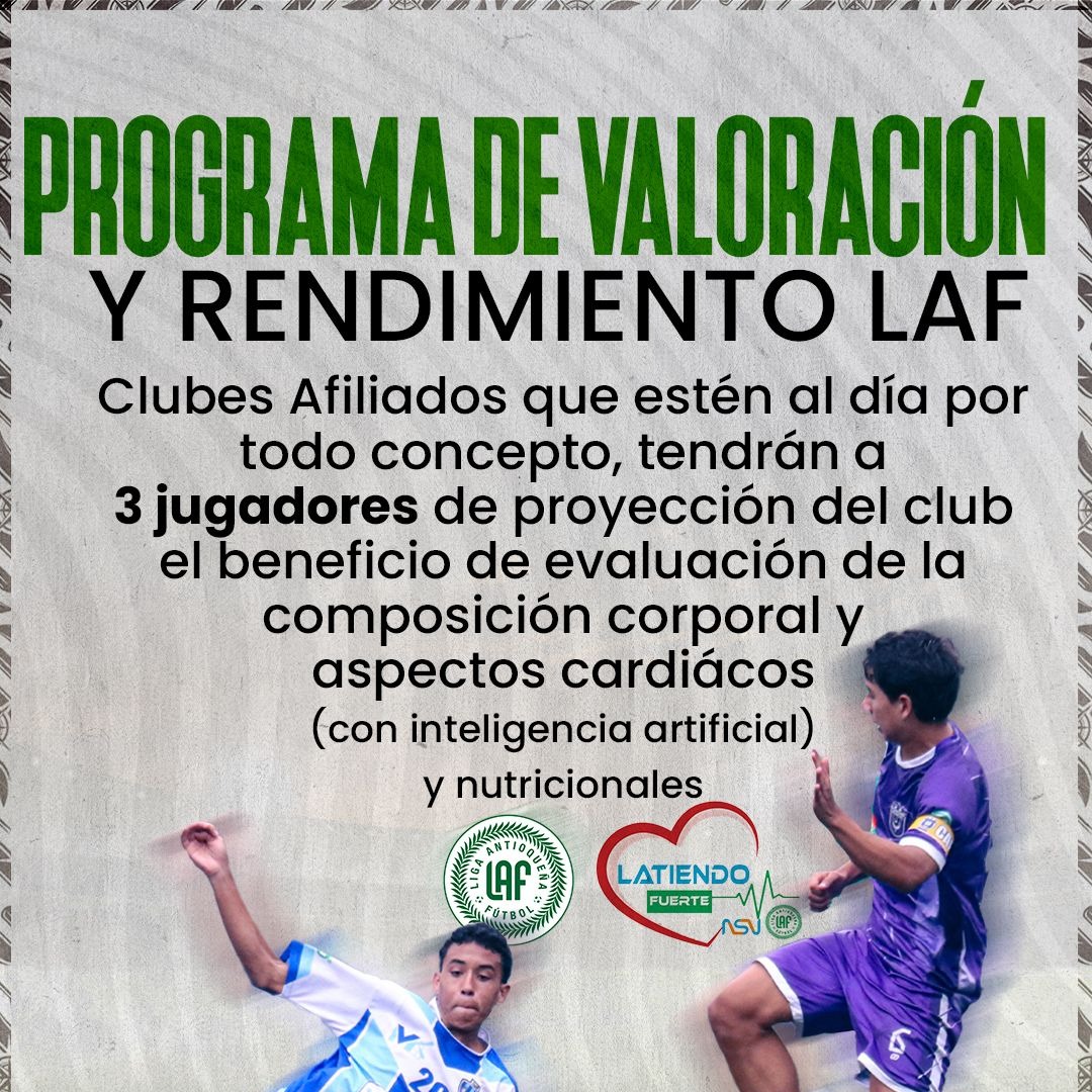 PROGRAMA DE VALORIZACIÓN Y RENDIMIENTO LAF thumbnail