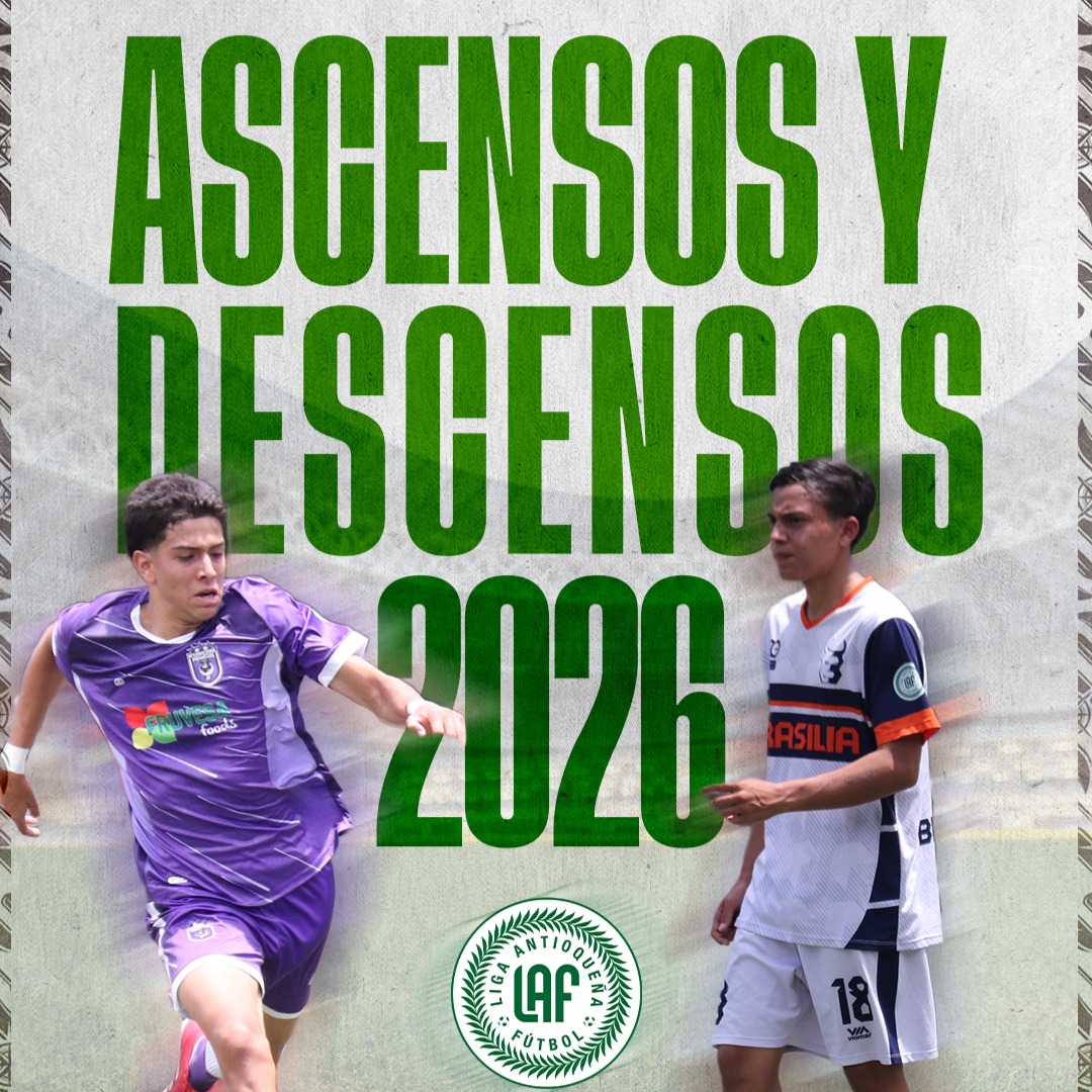 ASCENSOS Y DESCENSOS 2026 - TORNEO DEPARTAMENTAL LAF thumbnail