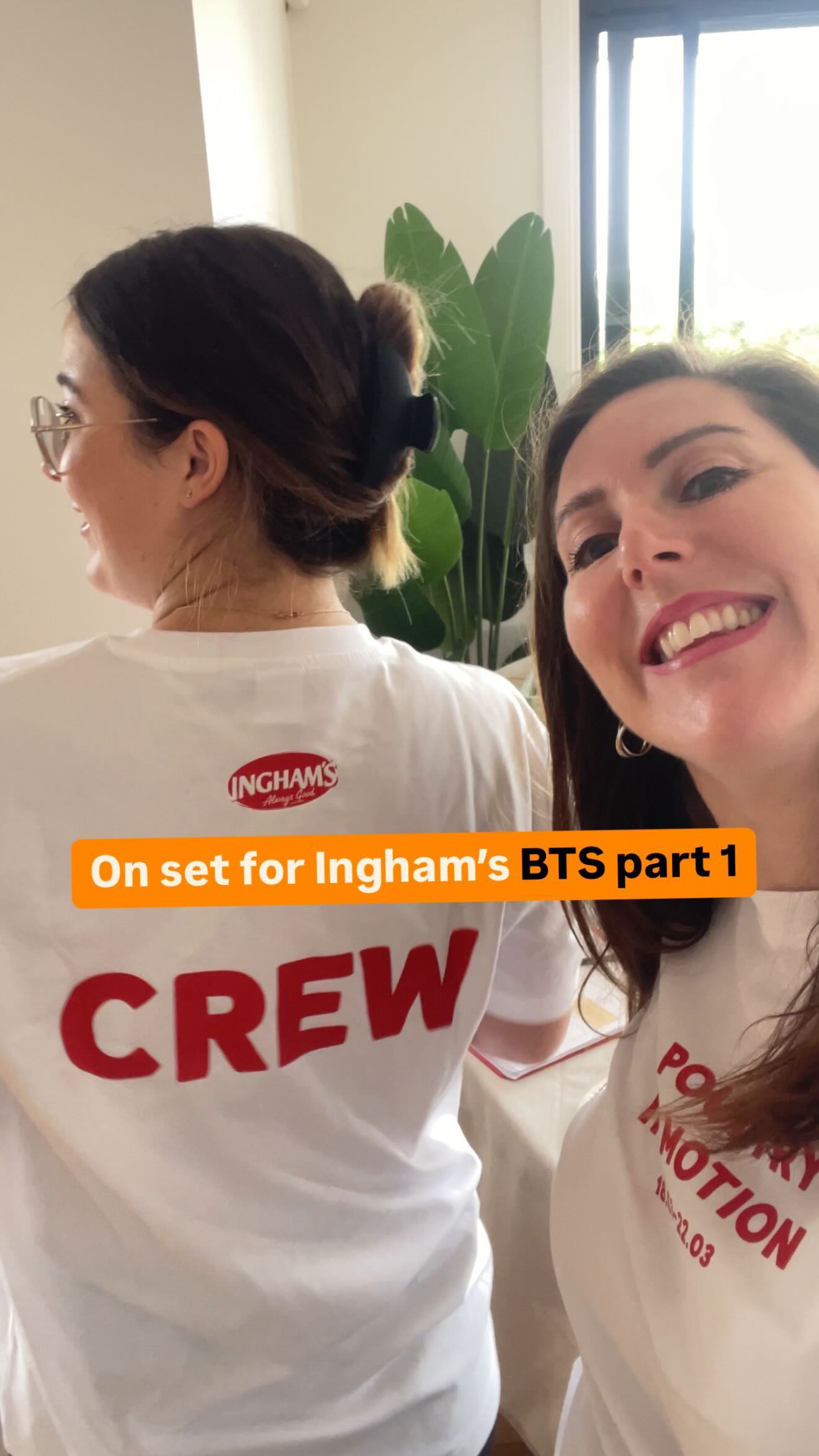 BTS part 1 🧡 Bump in for shoot week + THE CUTEST shoot merch ever!
Big love for the cameos 👏
🔥 Insanely talented crea