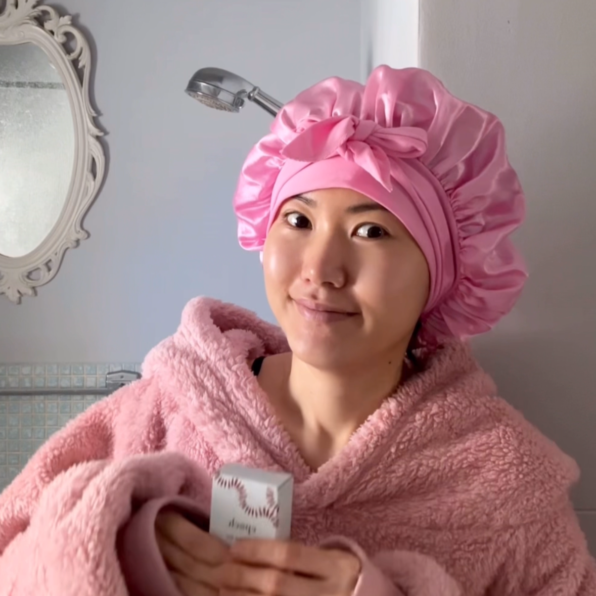 새틴 헤어캡 thumbnail