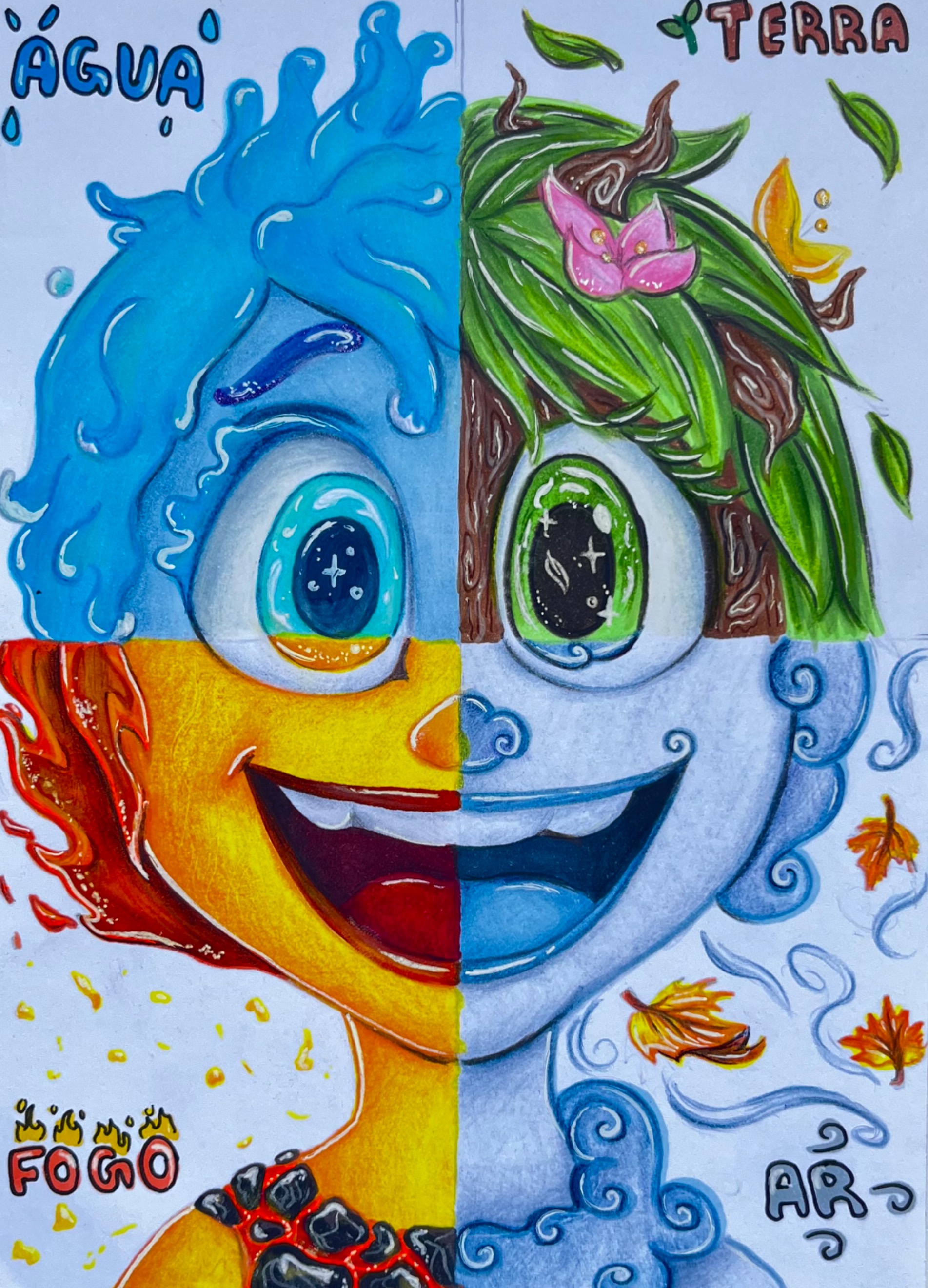 Alegria + elementos 🔥🌱💧💨 @leonardomayeer thumbnail