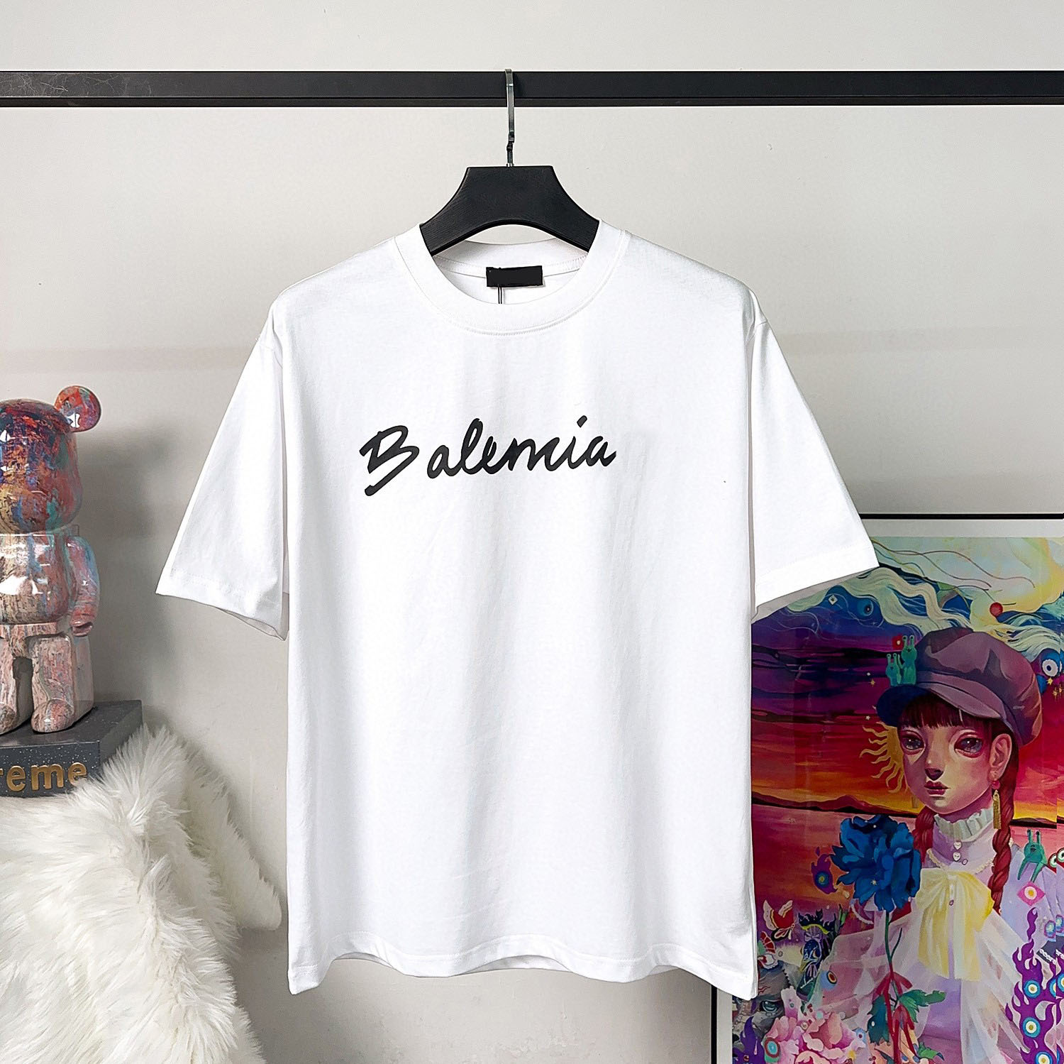 Balenciaga- Cursive Tee thumbnail
