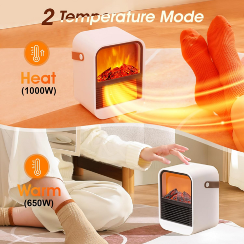 Mini Electric Fireplace Heater thumbnail