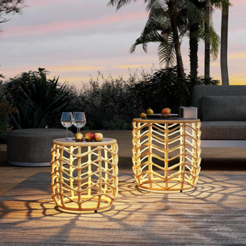  Solar Yard Boho Solar Nesting Tables thumbnail