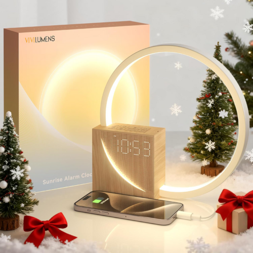  Vivilumens Sunrise Alarm Clock Sound Machine Nightlight thumbnail