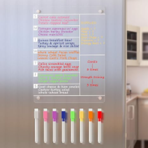 Neatsure Acrylic Magnetic Meal Planner Menu Board  thumbnail
