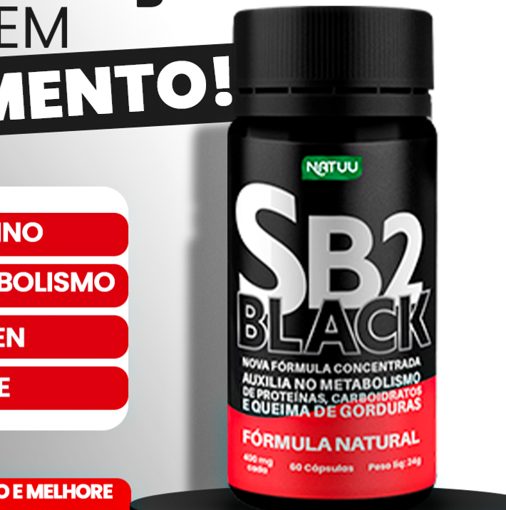 Clique Aqui - SB2 Turbo Black - Contraindicado Para Hipertenso  thumbnail