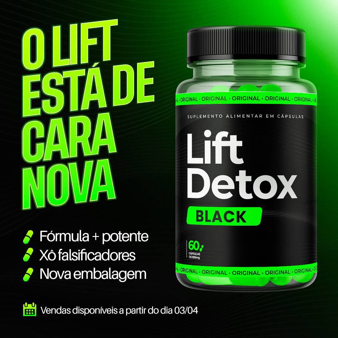 Lifit Detox Black - Promoção - Compre 2 e ganhe + 1 grátis.🔥🔥 thumbnail