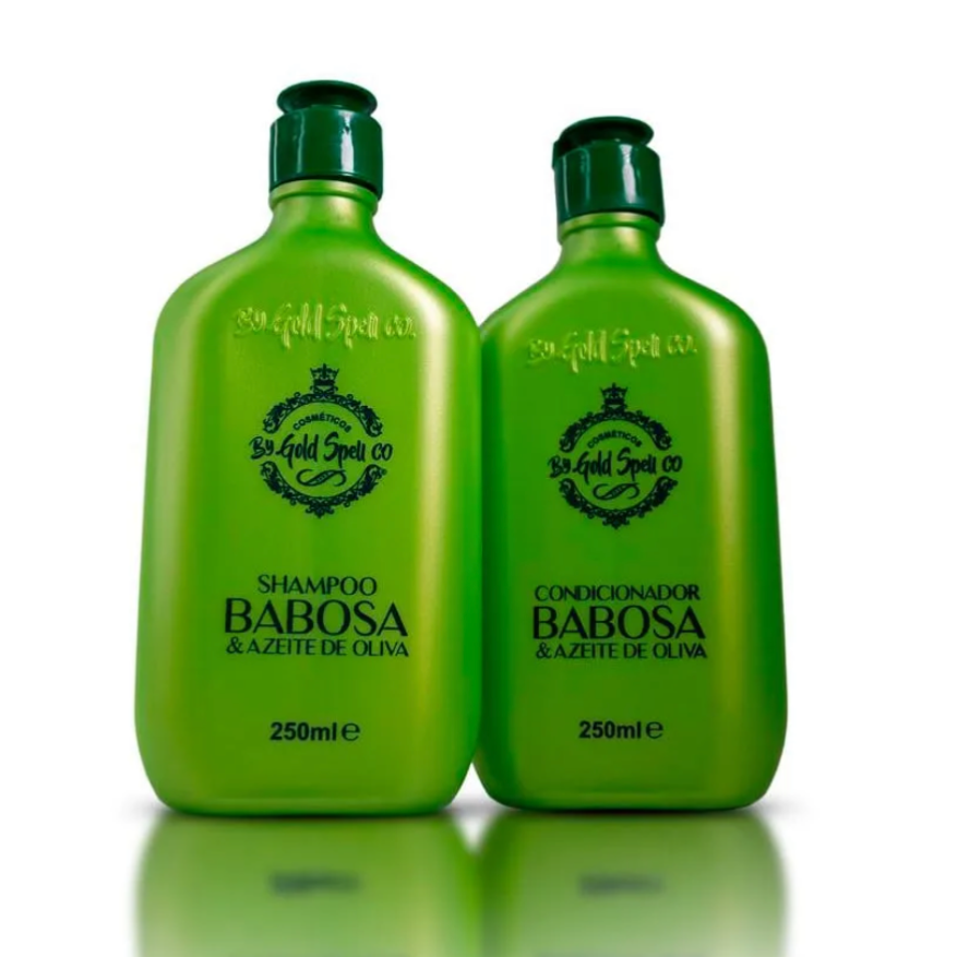SHAMPOO E CONDICIONADOR babosa + azeite de oliva💚 thumbnail