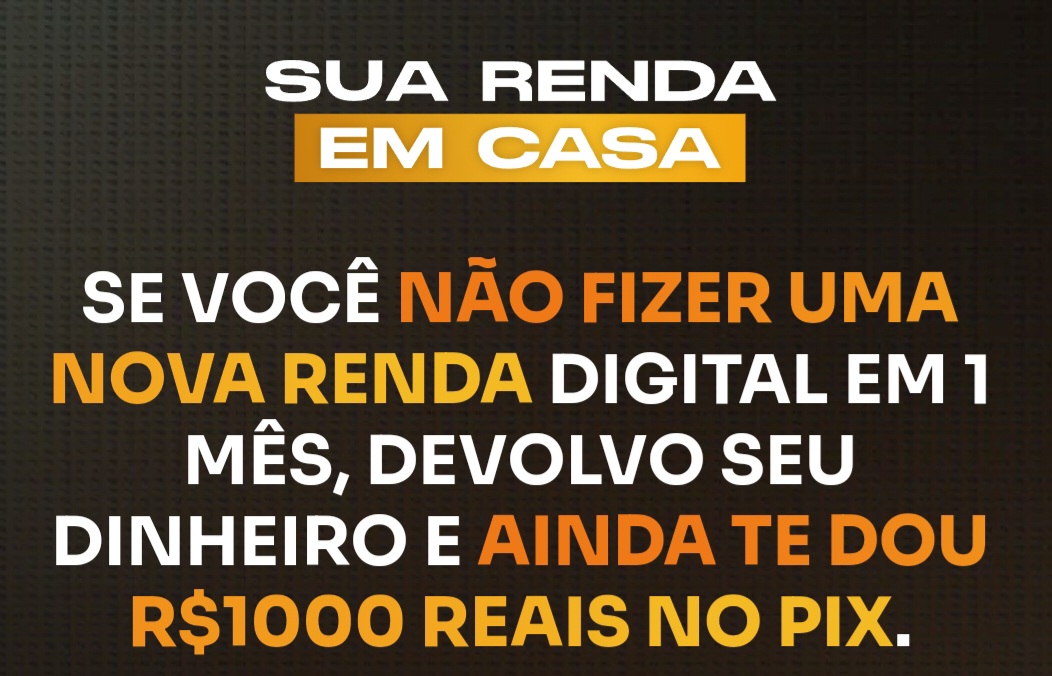 Venda em 30 dias ou RECEBA R$ 1000 de volta thumbnail