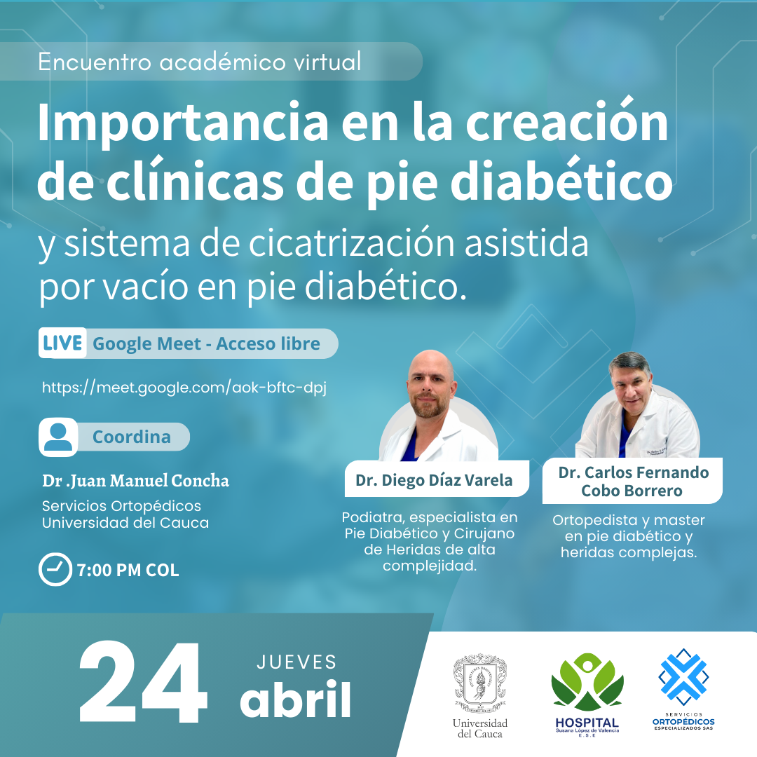 24-ABRIL | Manejo avanzado del pie diabético | INGRESO LIBRE thumbnail