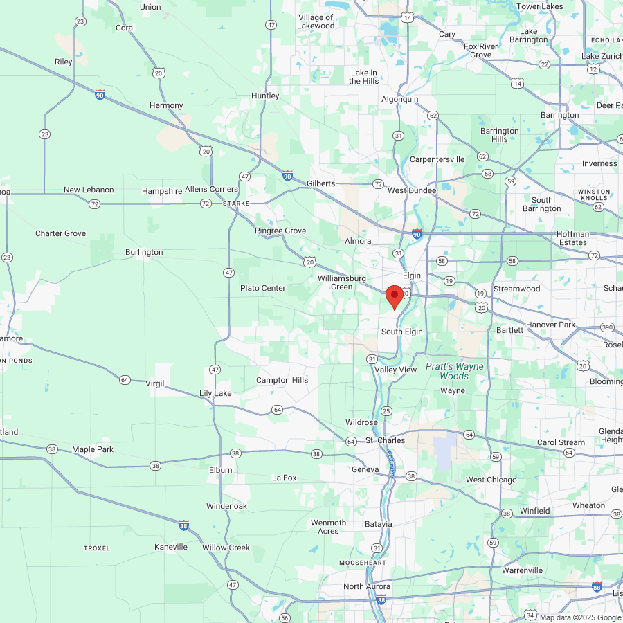 Panther Island, South Elgin, IL to Fox Valley Stamping Company  thumbnail