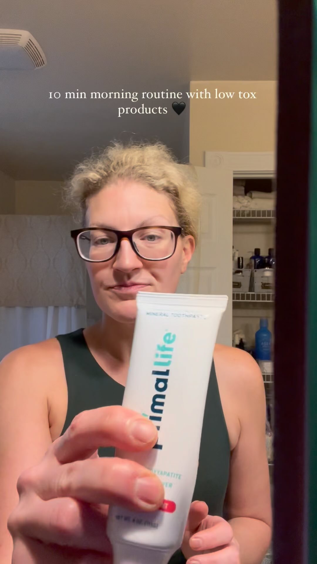 I love my little morning routine, i listen to a podcast, get around, clean up the kitchen and get ready for the day. 

S