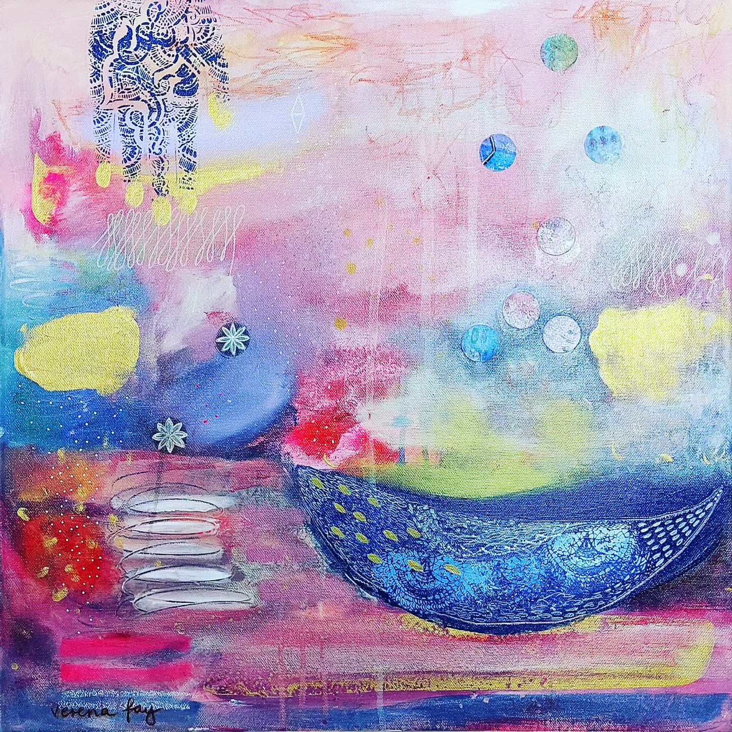 PRECIOUS MOMENT
50x50cm | 20x20in
Original artwork by Verena FAY

www.verenafay.com