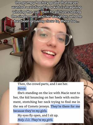 greer 🥹🩷 | glove save by teagan hunter @Teagan Hunter  #carolinacomets #hockeyromcom #interconnectedstandalones #singlem