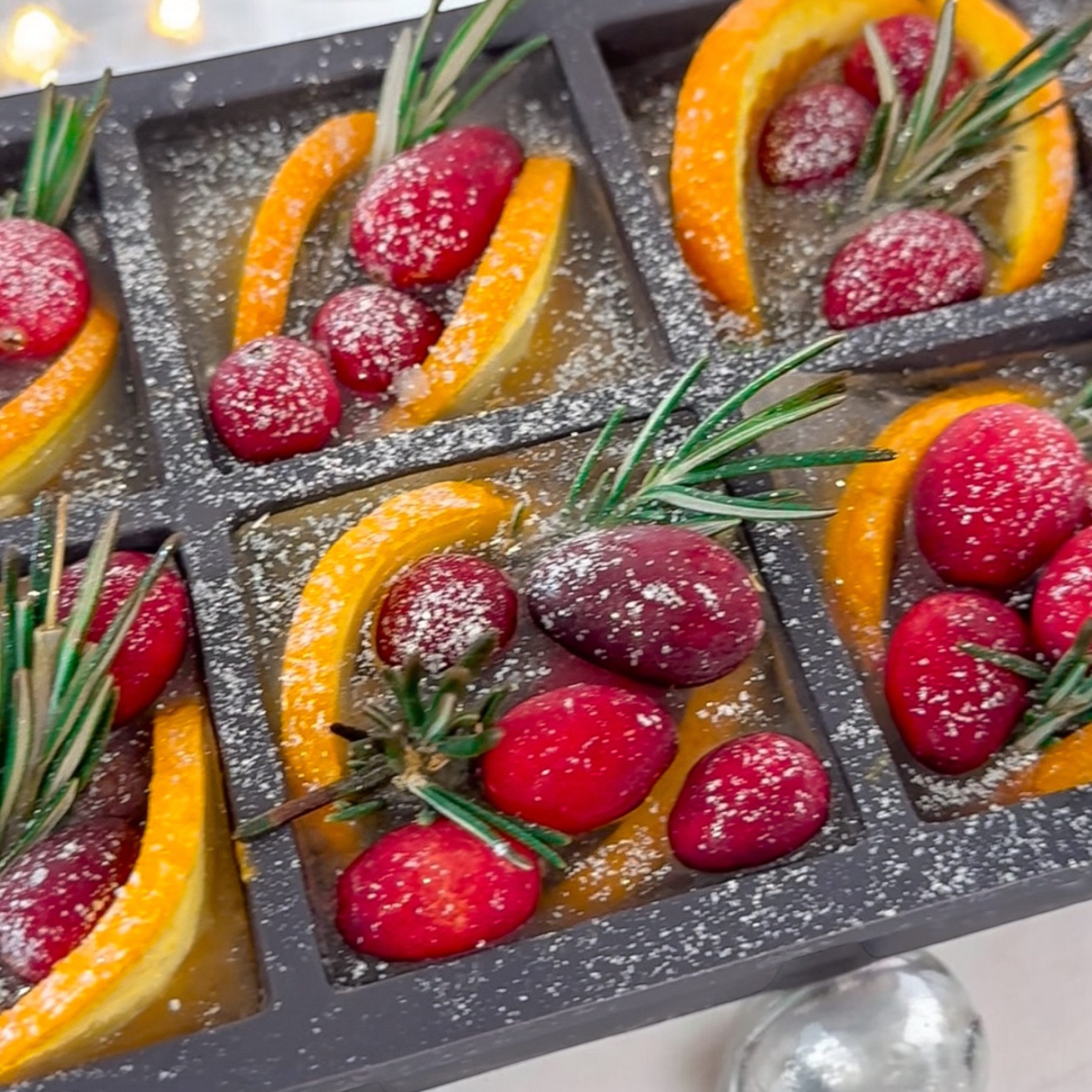 Festive Holiday Ice Cubes thumbnail