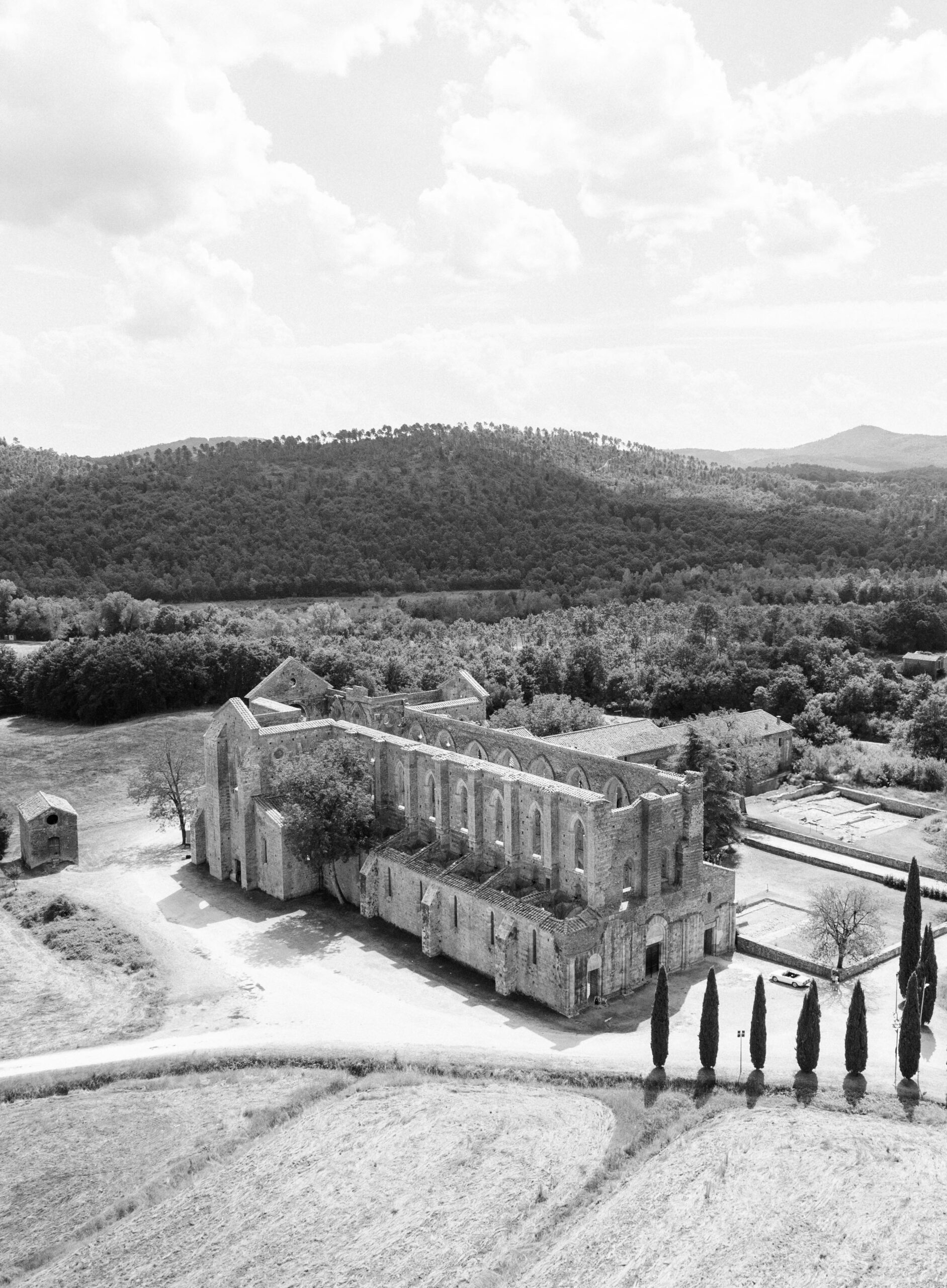 An Open-Air Ceremony at San Galgano Abbey, Siena thumbnail