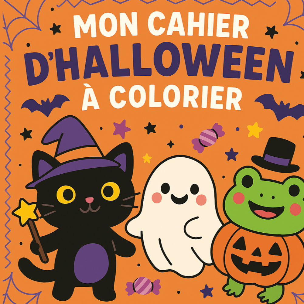 Coloriage d'Halloween thumbnail