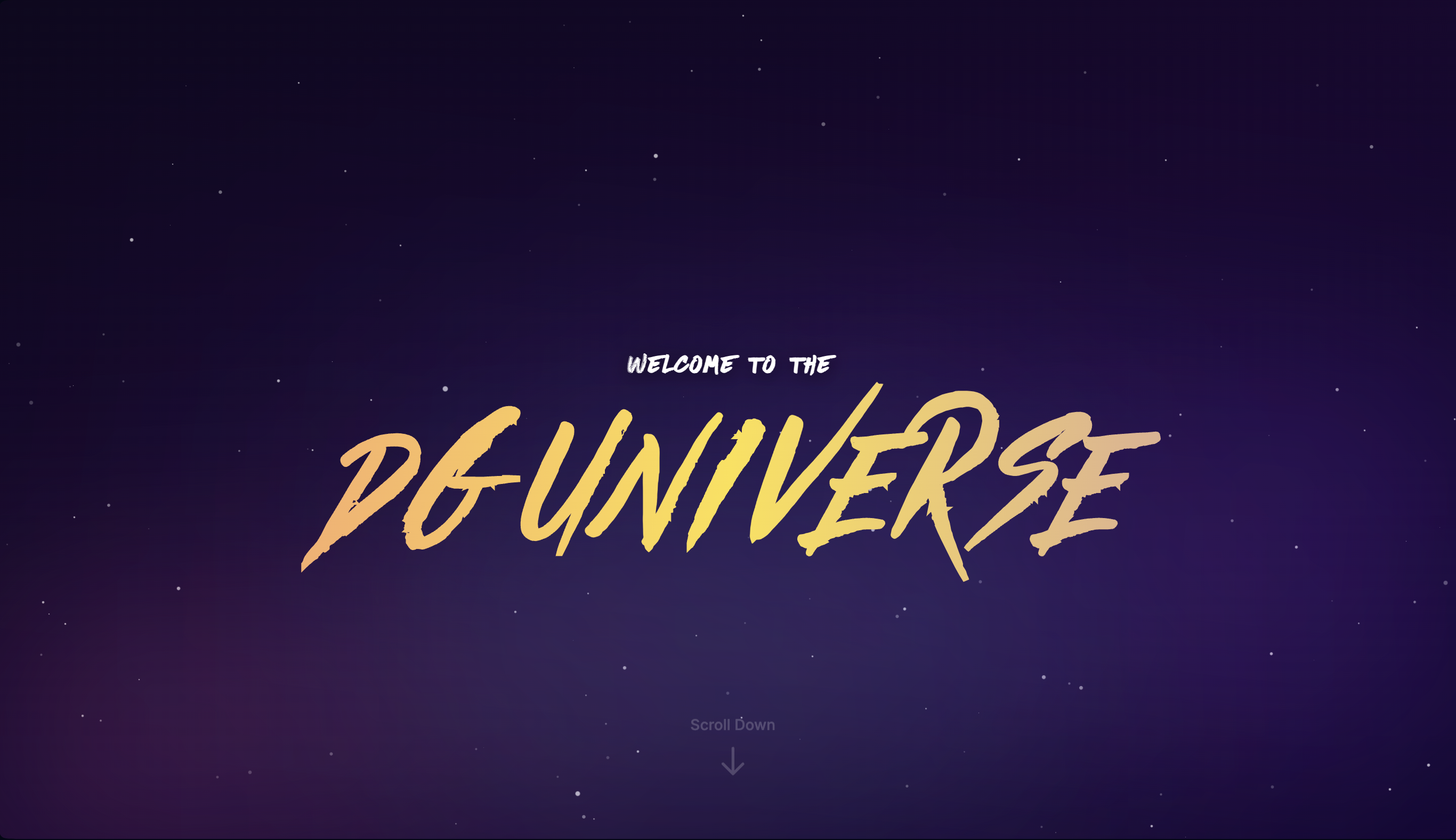 DG Universe Website thumbnail