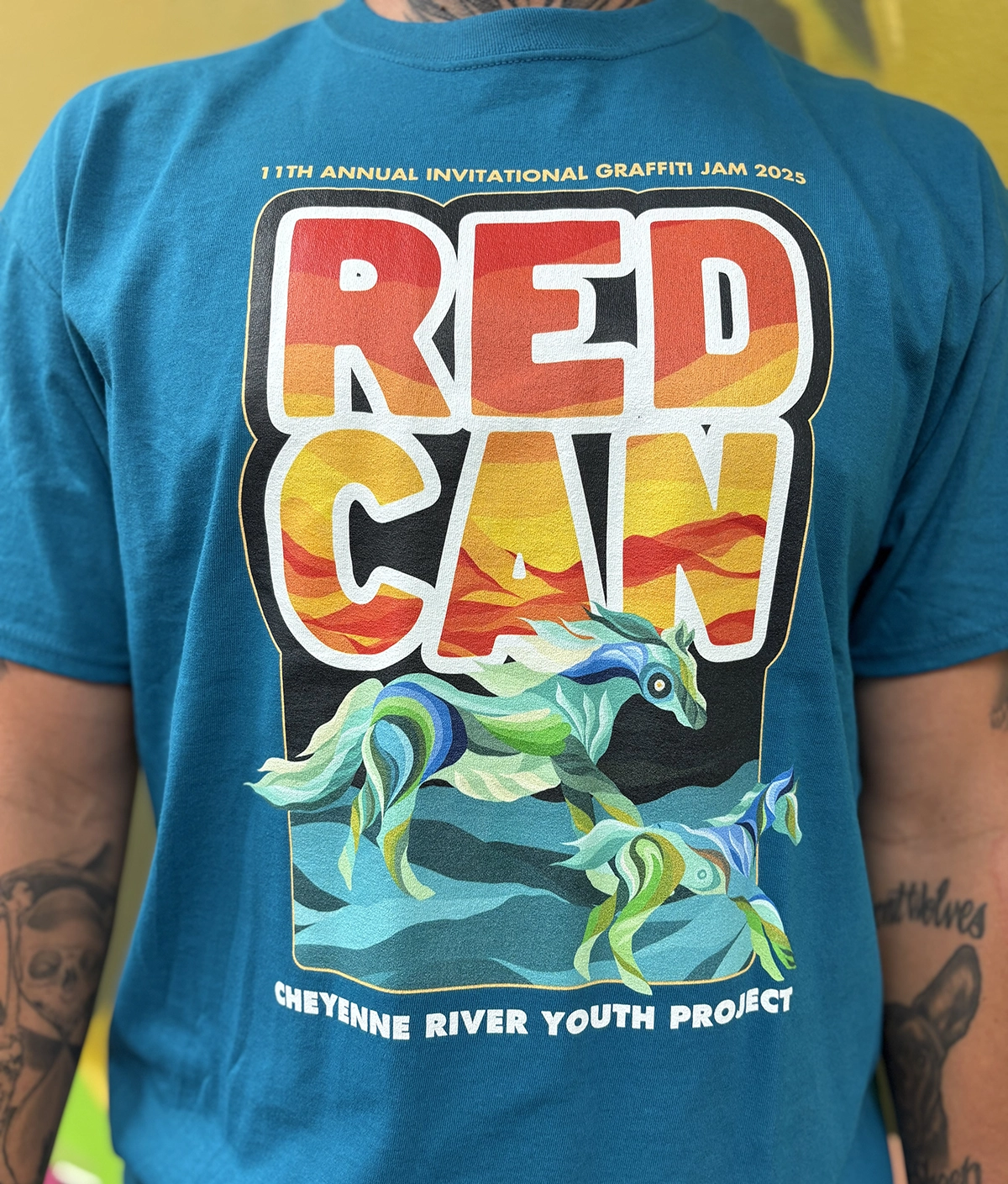 Red Can 2025 T Shirt - Cheyenne River Youth Project thumbnail