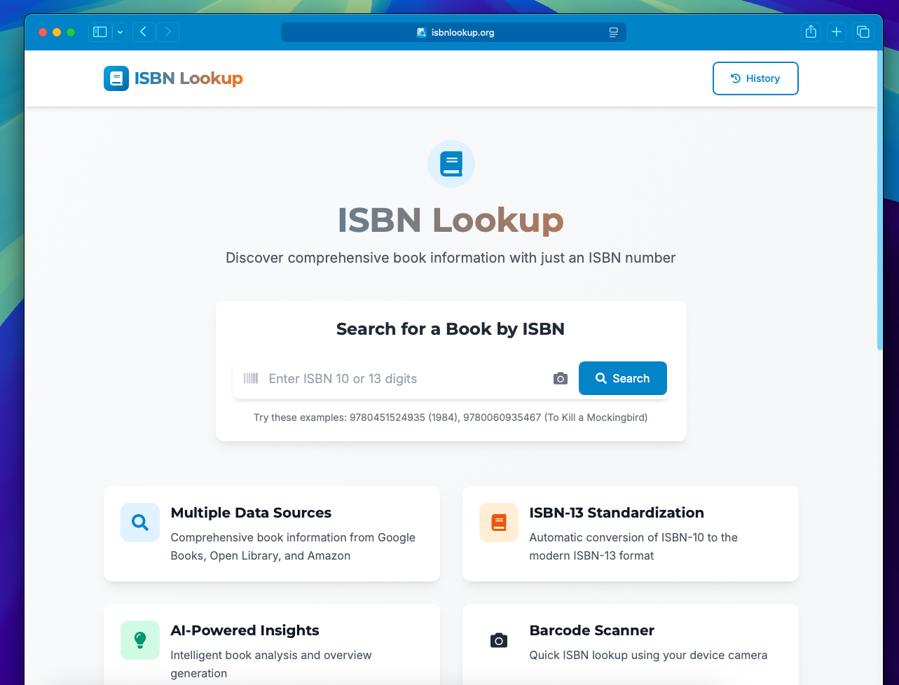 ISBN Lookup and Book Search thumbnail