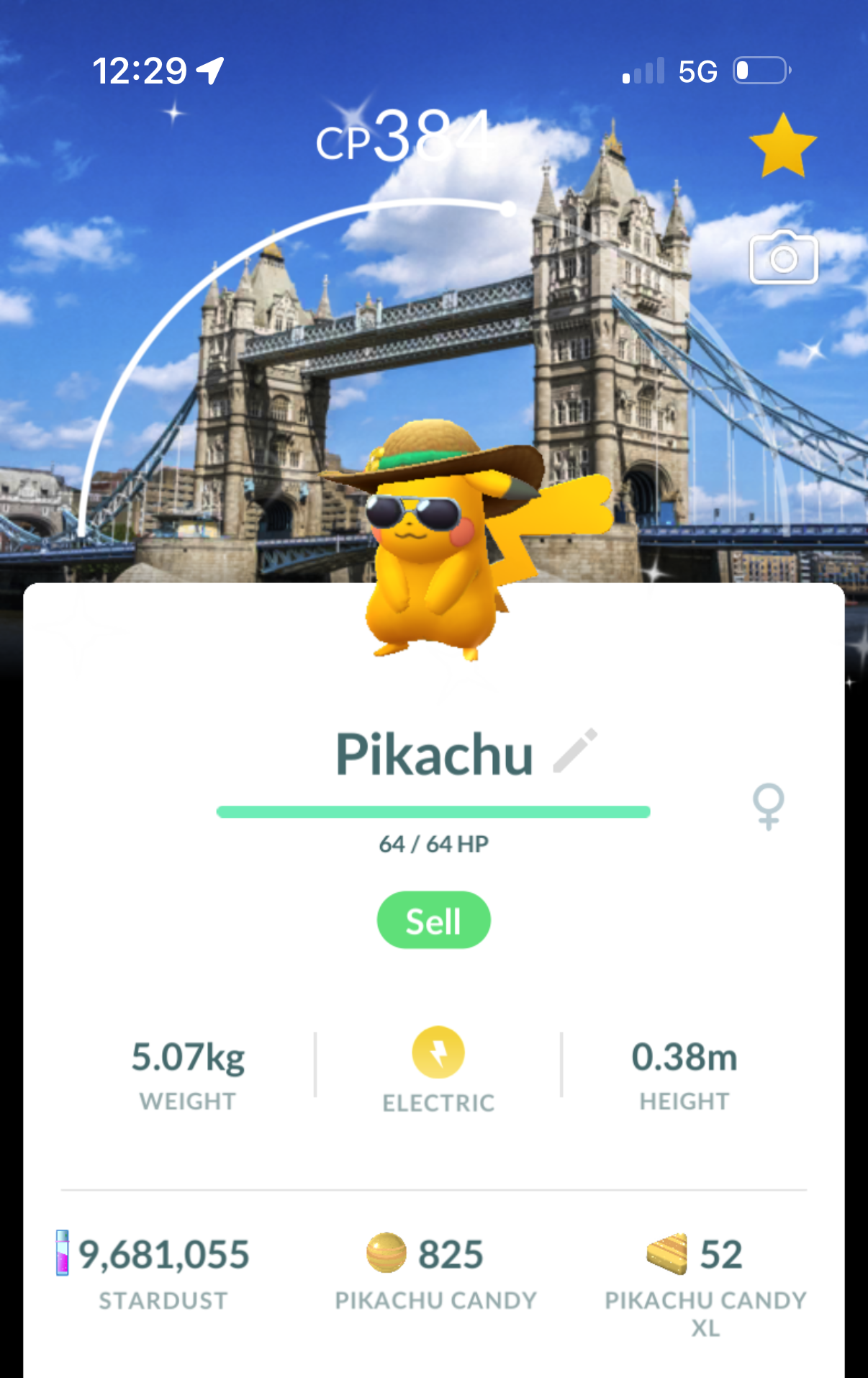 ✨Female Pikachu London Background (1 Available) $5 Each thumbnail