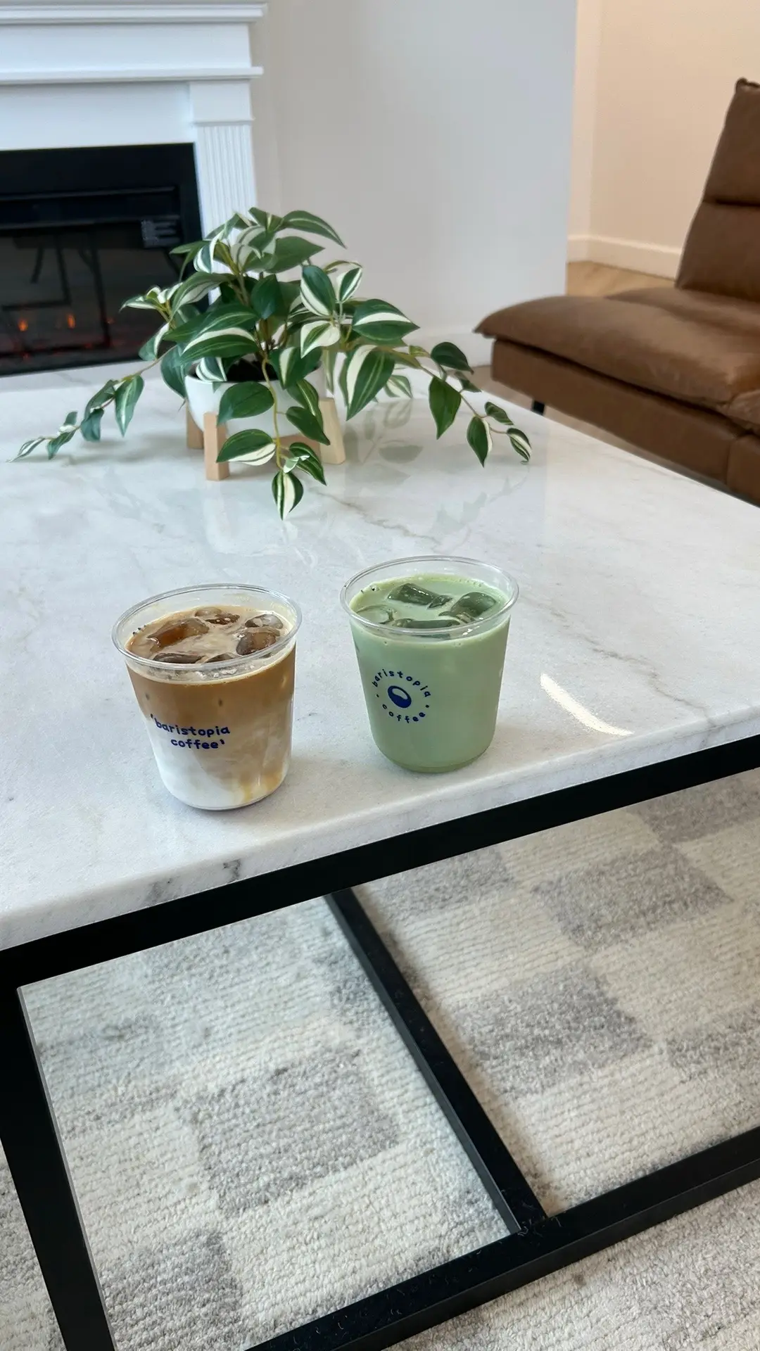 📍🍵☕️: Recently discovered the best coffee shop near me! @Baristopia Coffee  Loved their matcha latte and the rose coffee