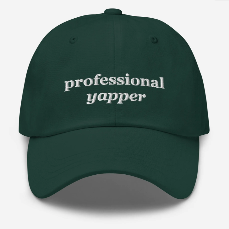 Professional Yapper Embroidered Hat thumbnail