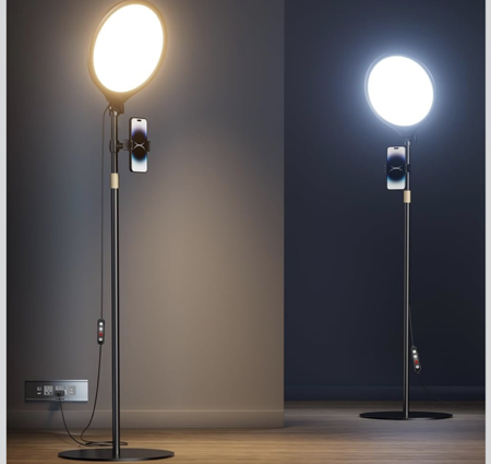 10.5" Ring Light with Stand &  Phone Holder - 69"  thumbnail