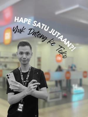 Affah iya satu jutaan aja udah dapet Hape Xiaomi?! BISAA BANGET DONG! Bukan hanya itu, ada juga cashback yg bisa Mi Fans