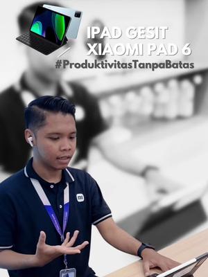 Ipad yg cocok buat si super aktif, dengan kegiatan yg super padat. Xiaomi Pad 6 siap nemenin kamu kerja dimanapun kapanp