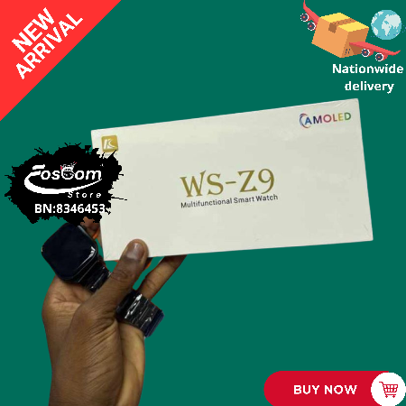 WS-Z9: Multifunctional| high-quality| high performance| Super AMOLED screen display| professional waterproof|Price:₦45,000 thumbnail