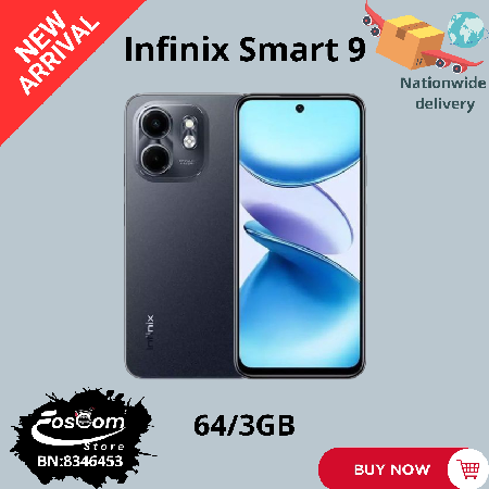 Brand new Infinix Smart 9:| 64/3GB| Android 14™| 5000mAh Battery| 10W charging power| Price: ₦120,000 thumbnail