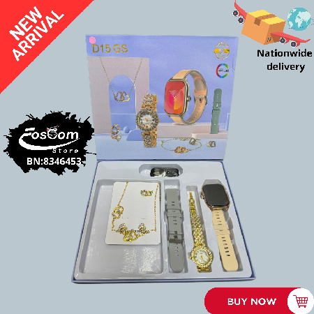 Smartwatch D15 GS plus digital wristwatch with two straps|receiving phone calls and notifications view, sports mode and otherfeatures. Price:₦30,000 thumbnail