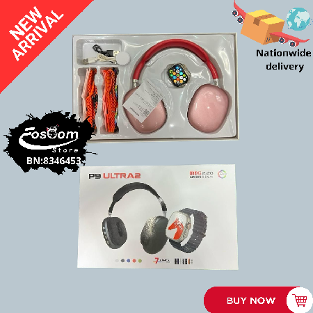 P9 ultra 2: 7 Straps| with OEM headset| receiving Phone calls, notifications view and sports mode| Price:₦30,000 thumbnail