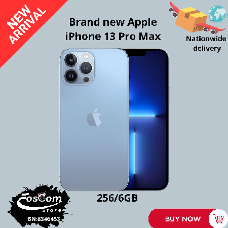 Apple iPhone 13 Pro Max: Storage: 256/6GB| Network: 5G| Battery: 4352mAh| OS: iOS 15 upgradable up to iOS 18.5| Price:₦810,000 thumbnail