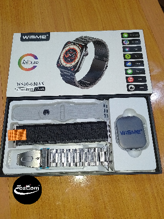 WS10-6 MAX: 3 Straps| High Performance| Professional waterproof| phone calls, notifications view, sports mode and other great features| Price:₦35,000 thumbnail