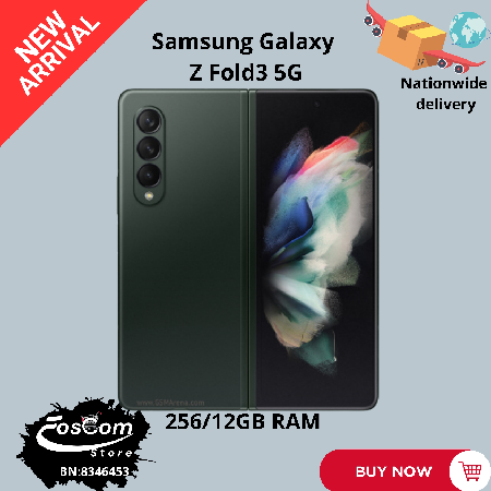 Brand new Samsung Galaxy Z Fold3: Network: 5G| Storage: 256/12GB RAM| Battery: 4400mAh| OS: Android 11™ upgradable up to Android 15™| Price:₦450,000 thumbnail