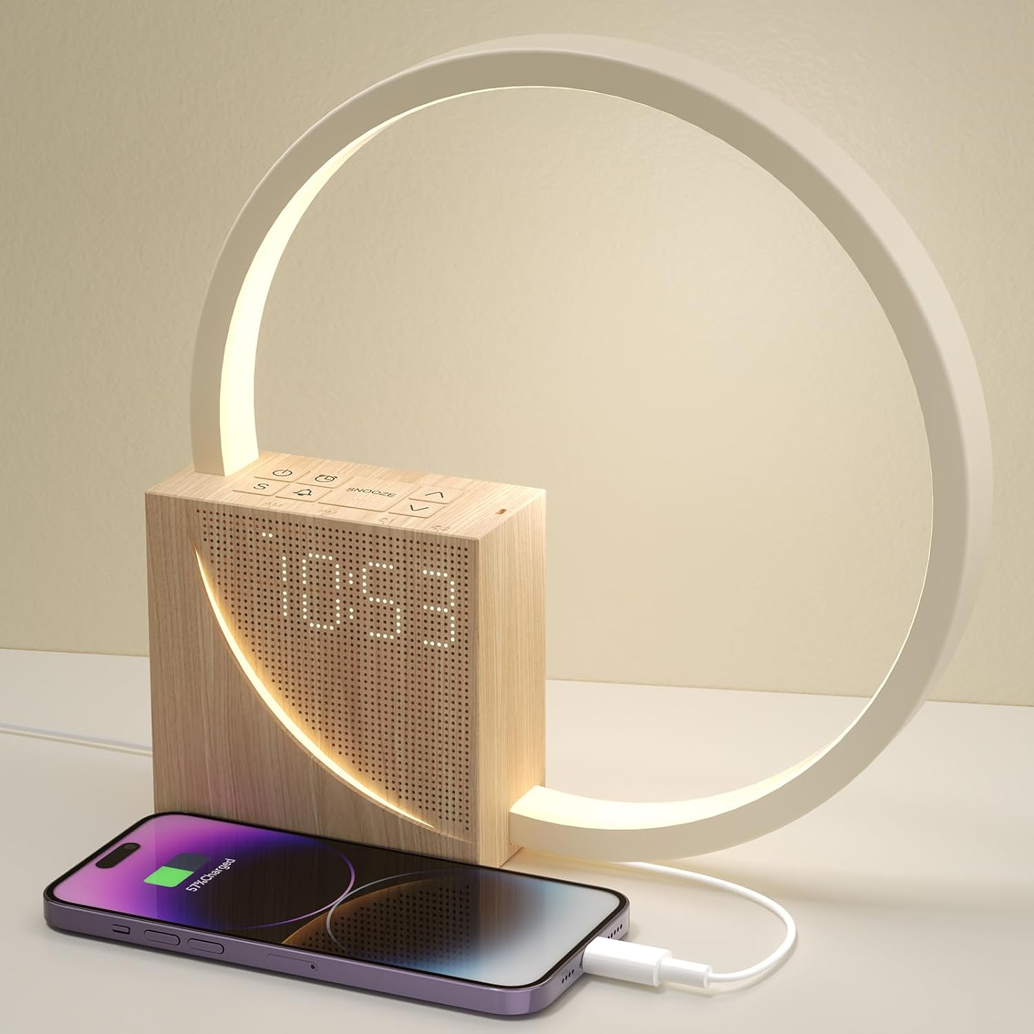 Vivilumens Sunrise Alarm Clock for Heavy Sleepers Adults, Wake-up Light, Sleep Aid 10 White Noise Sound Machines thumbnail