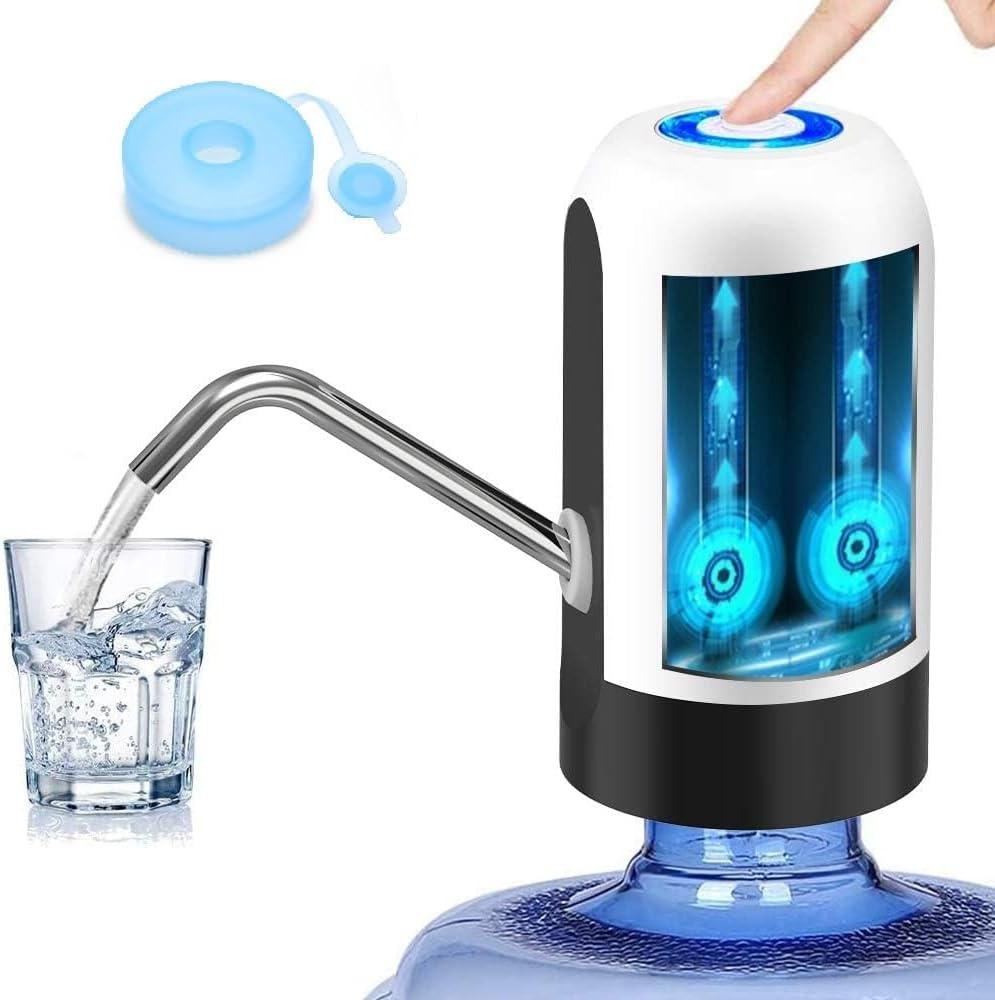 Water Bottle Pump 5 Gallon Water Bottle Dispenser USB Charging Automatic Drinking Water Pump thumbnail