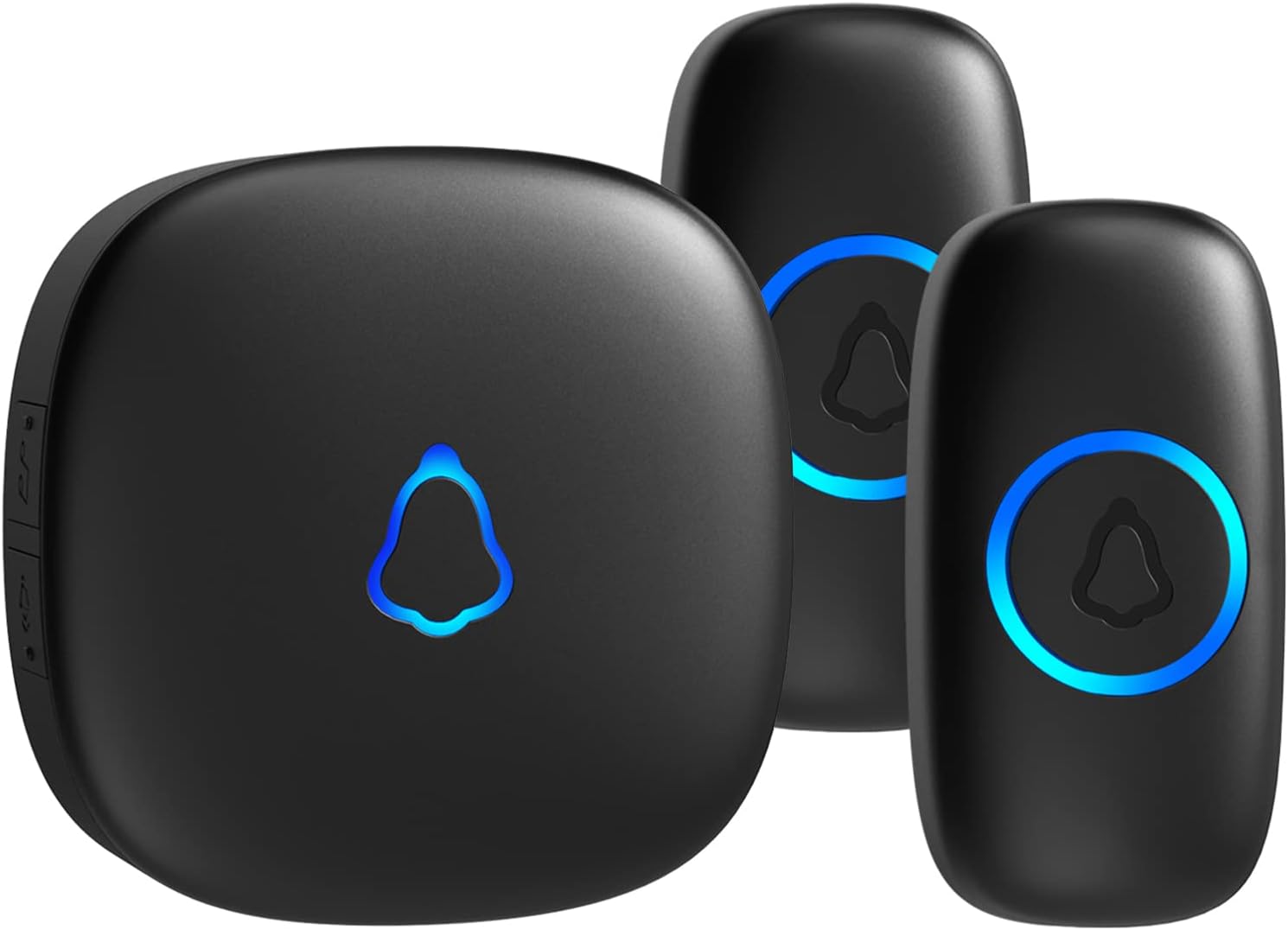 SECRUI Wireless Doorbell with 2 Buttons, Waterproof Mini Doorbell 1,000ft Range thumbnail