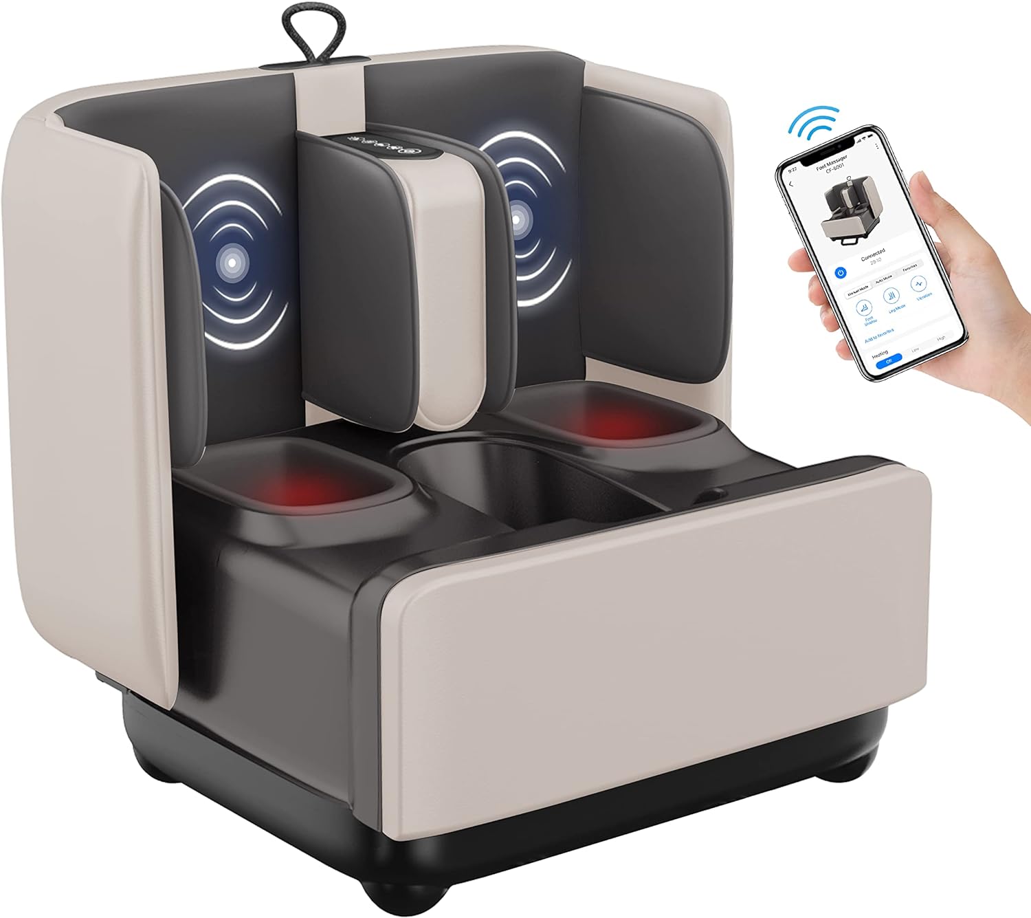 COMFIER 2-in-1 Shiatsu Foot Massager&Foot Rest thumbnail