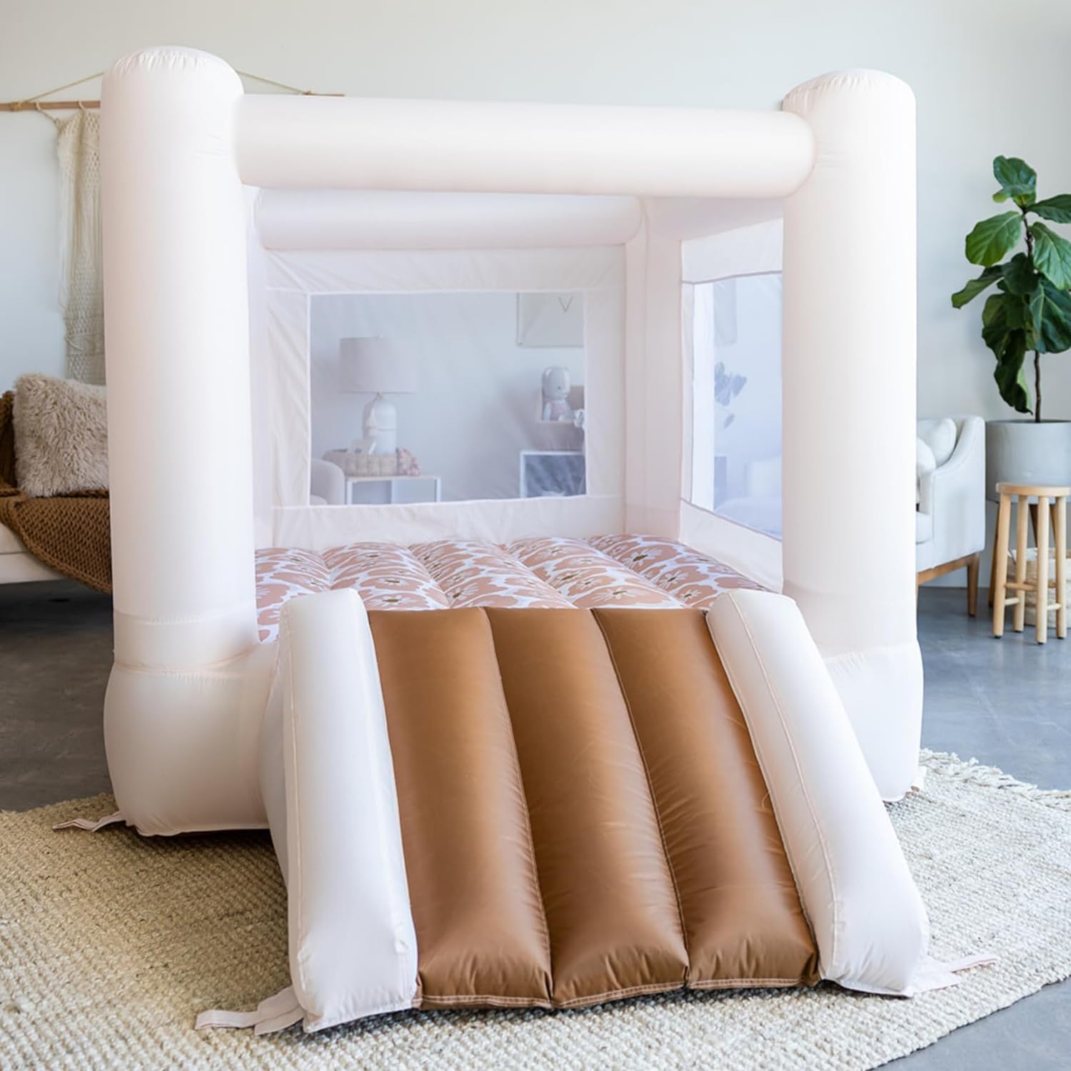 Bouncee House in Bloom - Outdoor & Indoor Bounce House with Slide thumbnail