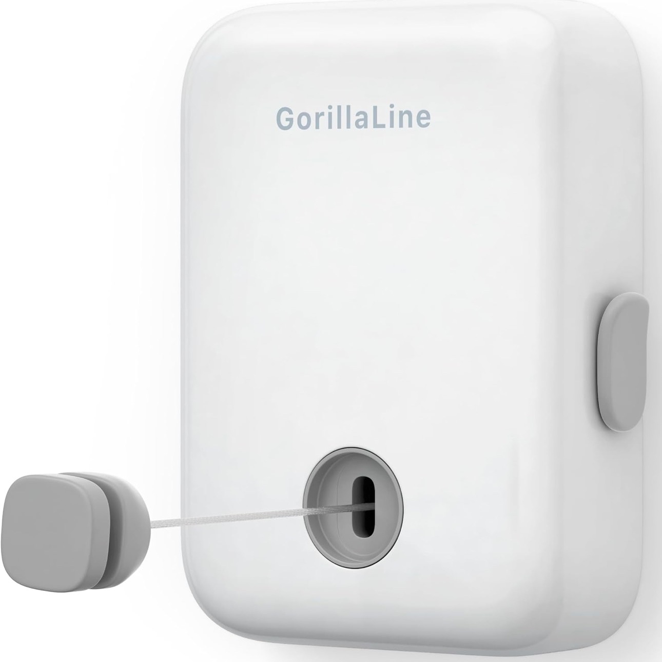 GorillaLine - Retractable Clothesline Indoor Outdoor Clothes Line | Heavy Duty Clothes Drying Laundry Line | Wall Mounted Drying Rack Clothing Line : Everything Else thumbnail