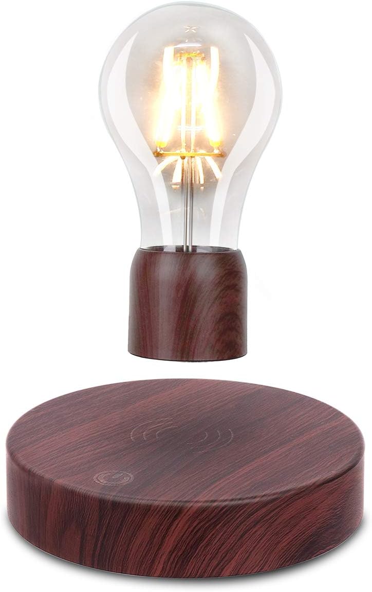 VGAzer Magnetic Levitating Floating Wireless LED Light Bulb Desk Lamp thumbnail
