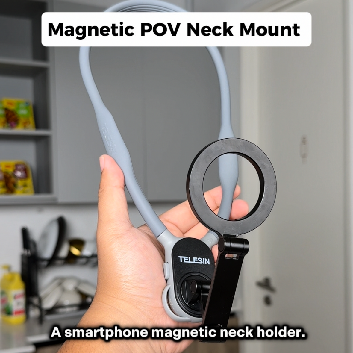 Magnetic Neck Mount for Phone thumbnail