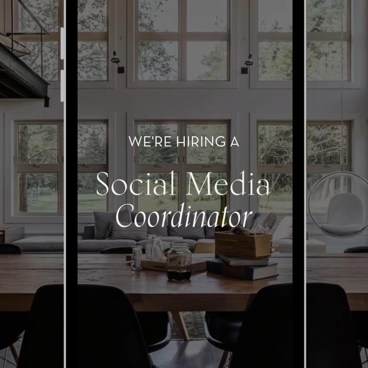 WORK WITH US: Social Media Coordinator thumbnail